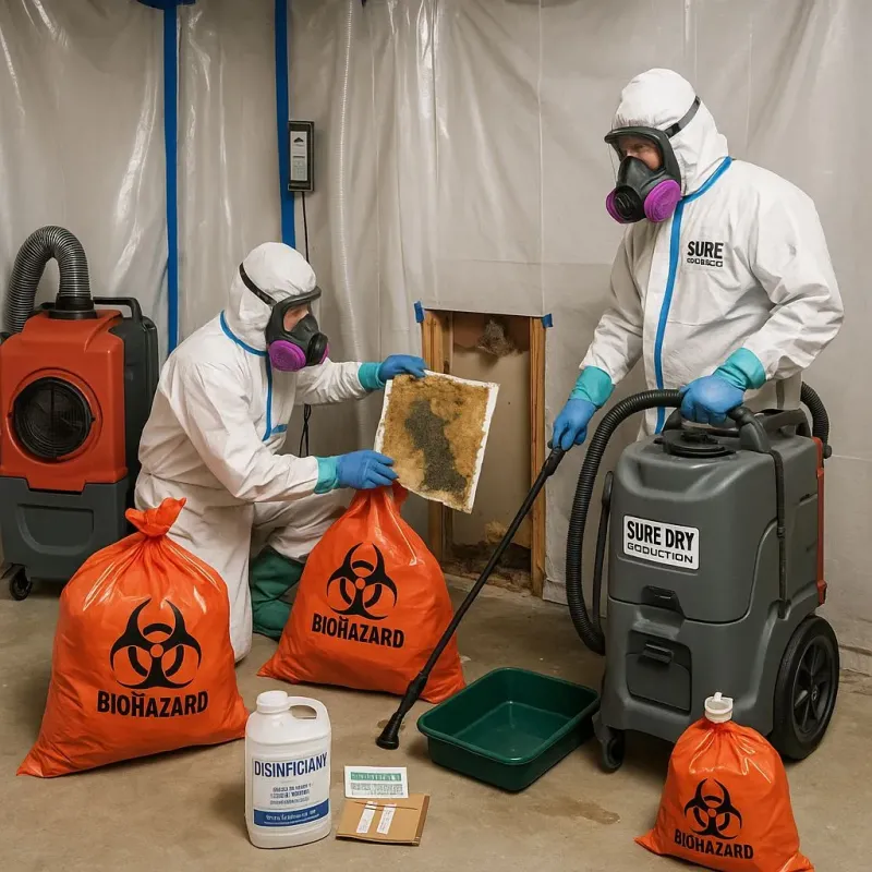 Contaminated Water Handling Protocols process in Belfair, WA